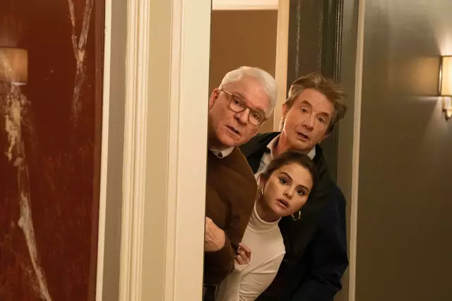 Selena Gomez, Steve Martin und Martin Short für Only Murders in the Building | Foto: Disney Plus
