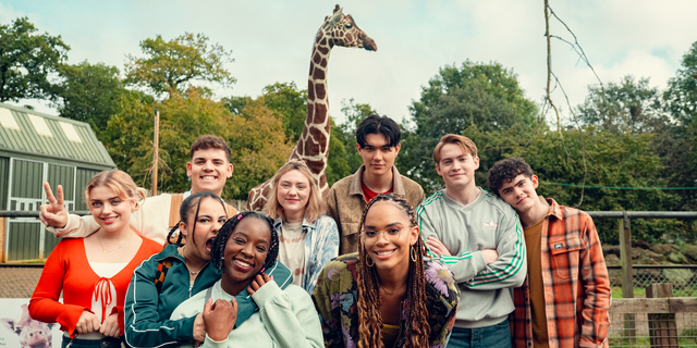 Rhea Norwood, Toby Donovan, Leila Khan, Corinna Brown, Kizzy Edgell, Will Gao, Yasmin Finney, Kit Connor, Joe Locke sind der Cast von "Heartstopper"
 | Foto: Samuel Dore/Netflix