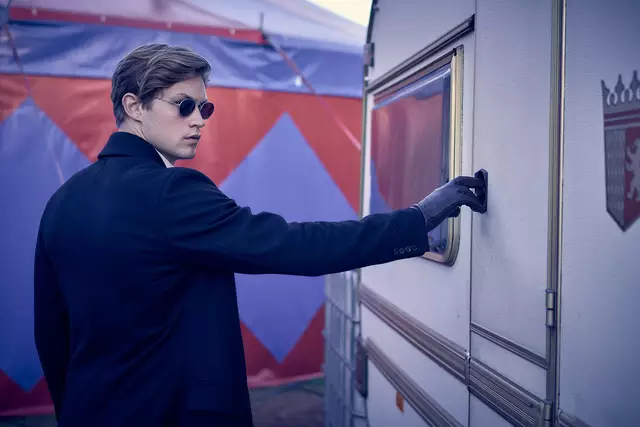 Damian Hardung als Vampir Benjamin von Greifenstein | Foto: Frank Dicks/ZDF