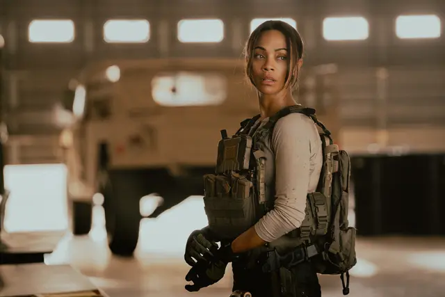 Zoe Saldana als Joe McNamara in "Lioness" | Foto: 2025 Viacom International Inc. Alle Rechte vorbehalten.