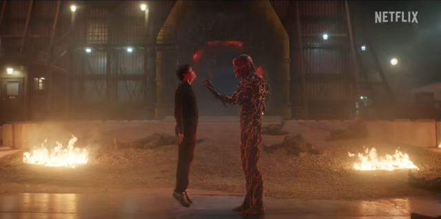 Noah Schnapp (Will Byers) und Jamie Campbell Bower (Vecna) in "Stranger Things" | Foto: Screenshot YouTube; Courtesy of Netflix