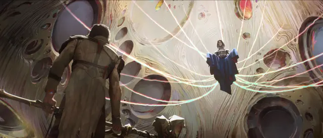 In dieser Szene sollten ursprünglich Tränen fließen, doch das "Arcane"-Team entschied sich letztendlich um und bescherte Jayce Tallis vor allem einen wütenden Auftritt. | Foto: COURTESY OF NETFLIX