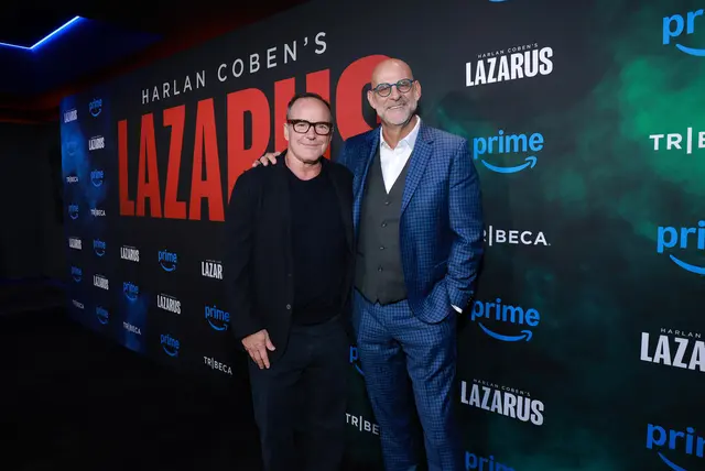 Clarke Gregg und Harlan Coben | Foto: 2025 Getty Images