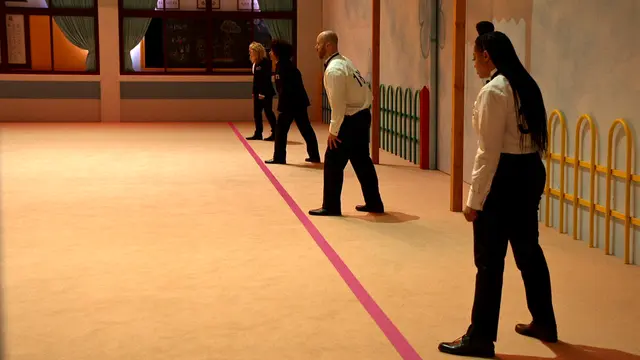 Die Finalist:innen von "Squid Game: The Challenge" Staffel 2. | Foto: COURTESY OF NETFLIX