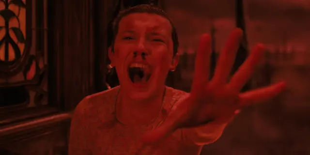 Wird Elf (Millie Bobby Brown) das Finale von "Stranger Things" überleben? | Foto: Courtesy of Netflix