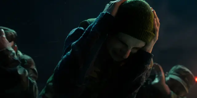 Mike konnte nichts gegen Elevens letzte Entscheidung unternehmen. | Foto: COURTESY OF NETFLIX © 2025