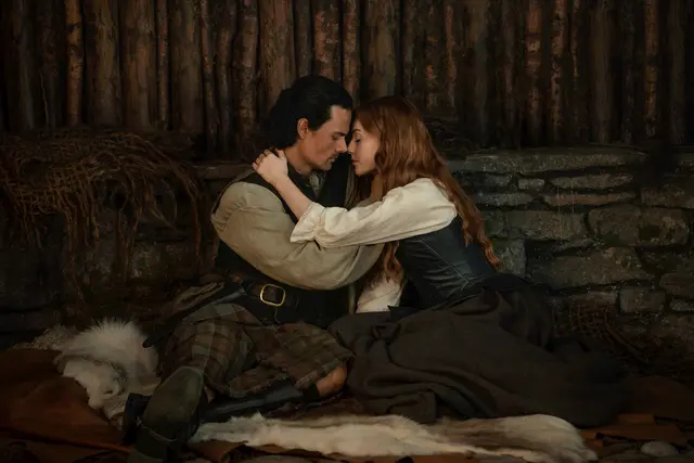 Ellen und Brian in Staffel 2 von "Outlander: Blood of My Blood". | Foto: Robert Wilson/Starz/Sony Pictures Television