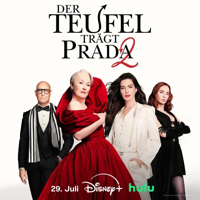 Ab 29. Juli auf Disney+: "Der Teufel trägt Prada 2" | Foto: Hulu