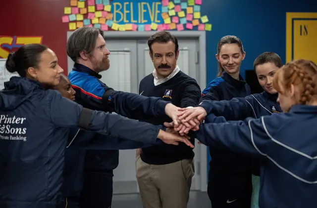 Szene aus dem Finale von „Ted Lasso“ Staffel 4. | Foto: Apple TV