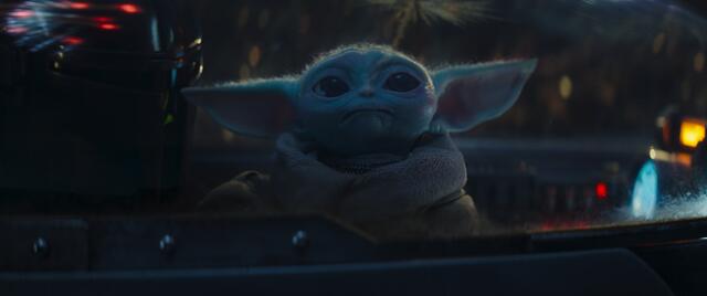 Im Trailer zur 3. Staffel "The Mandalorian" darf Grogu nicht fehlen. | Foto: ©2022 Lucasfilm Ltd. & TM. All Rights Reserved.