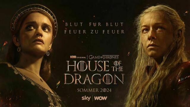 "House of the Dragon" kehrt im Sommer 2024 zurück zu Sky und WOW. | Foto: Sky / © 2023 Home Box Office, Inc. All rights reserved HBO® and related channels and service marks are the property of Home Box Office, Inc.